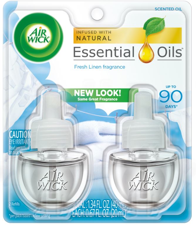 AIR WICK Scented Oil  Fresh Linen Discontinued